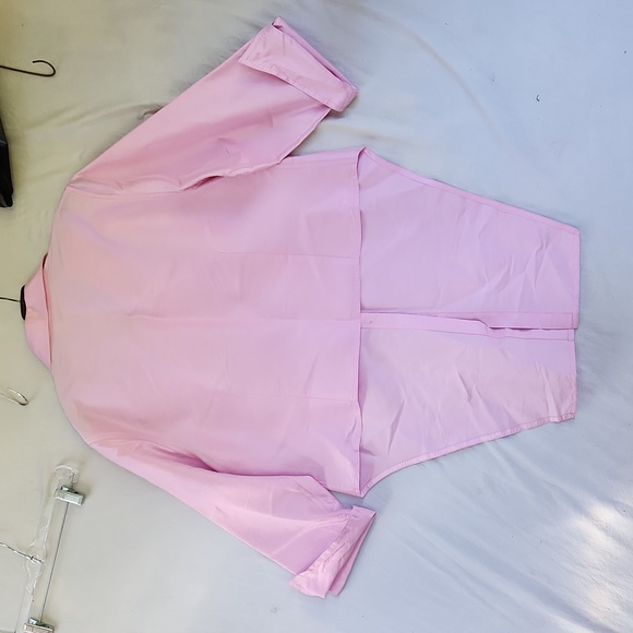 Debra deRoo Button Down Shirt with Tie In Front Size XL NWT $190 - Picture 3 of 3